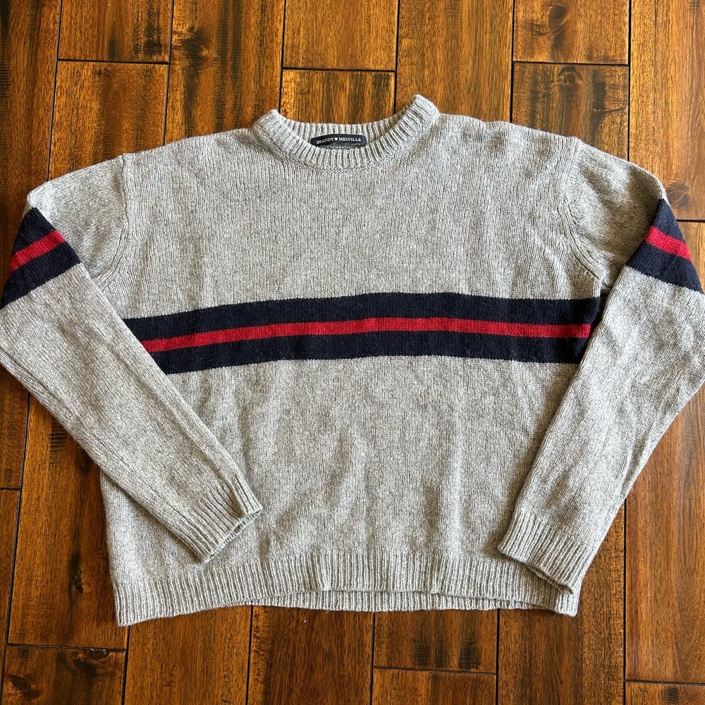 Vintage Brandy Melville Striped Sweater